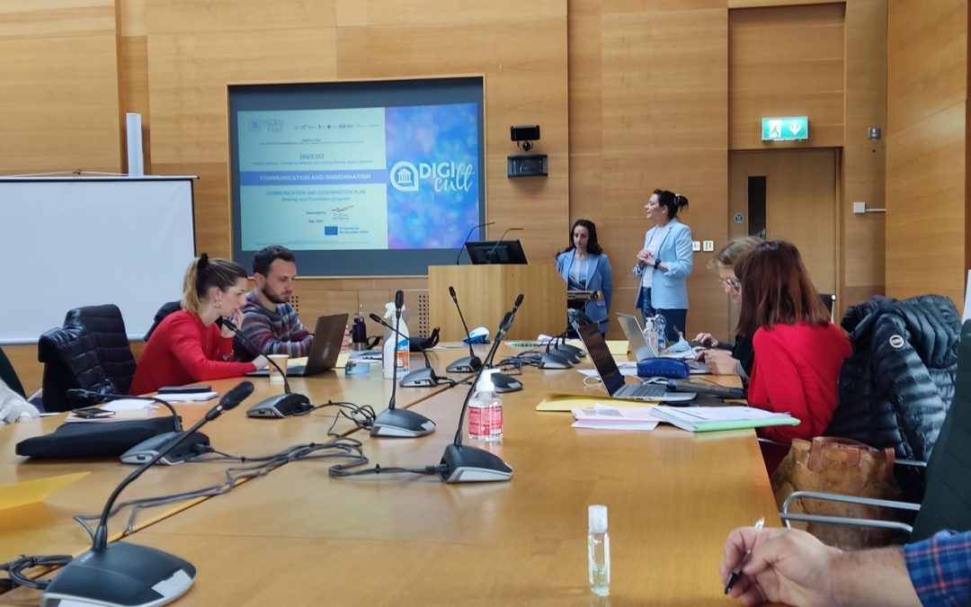 The second transnational meeting of the Erasmus + DIGICULT project was held