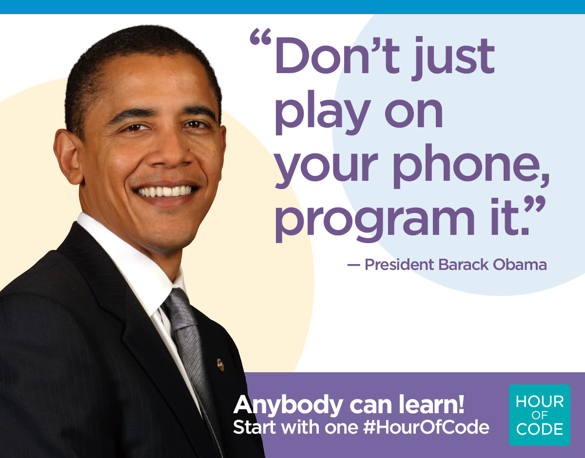 obama on hour of code