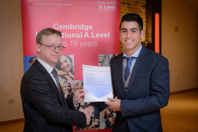 Erodotos Terpizis, a Digipro student, has earned the “Highest Mark in the WORLD” in Cambridge International A Level Computing!