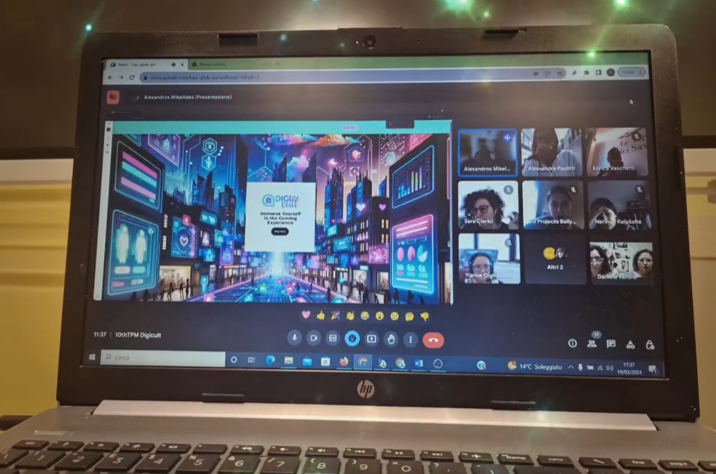 Productive 10th transnational meeting for DIGICULT GAME launch and final showcase